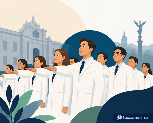 Toman protesta más de 200 nuevos médicos de la UMSNH tras aprobar examen Ceneval