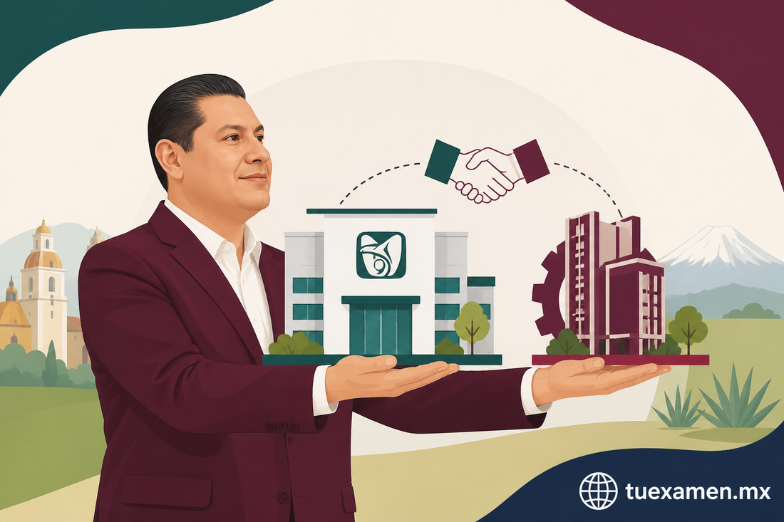 Armenta dona Hospital de Tepeaca a IMSS-Bienestar y predio al IPN