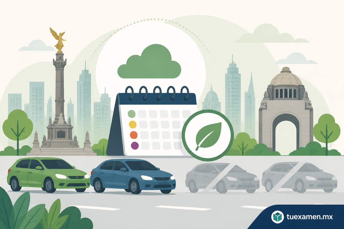 ¿Hay contingencia ambiental hoy domingo 20 de septiembre 2026? Estos son los autos que descansan en CDMX y Edomex