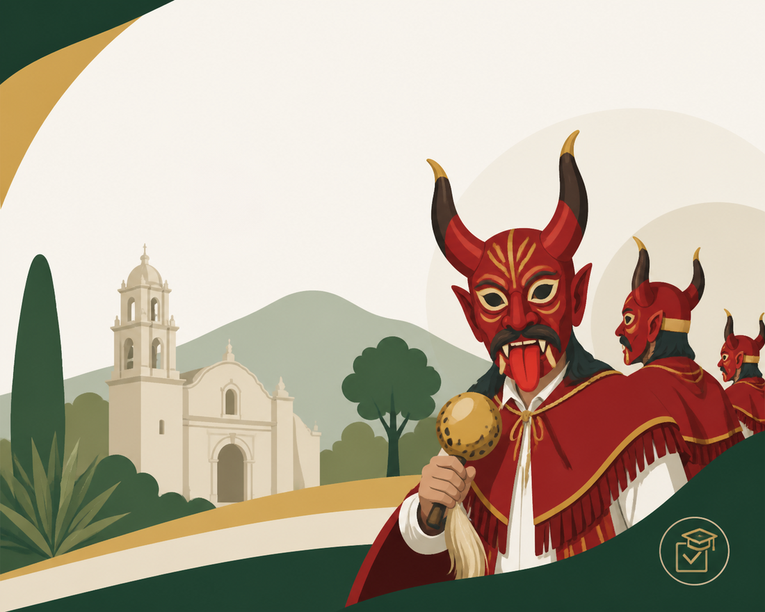 Fortalece UAEMéx cultura de Tenancingo con Los Diablos de Yauhtli