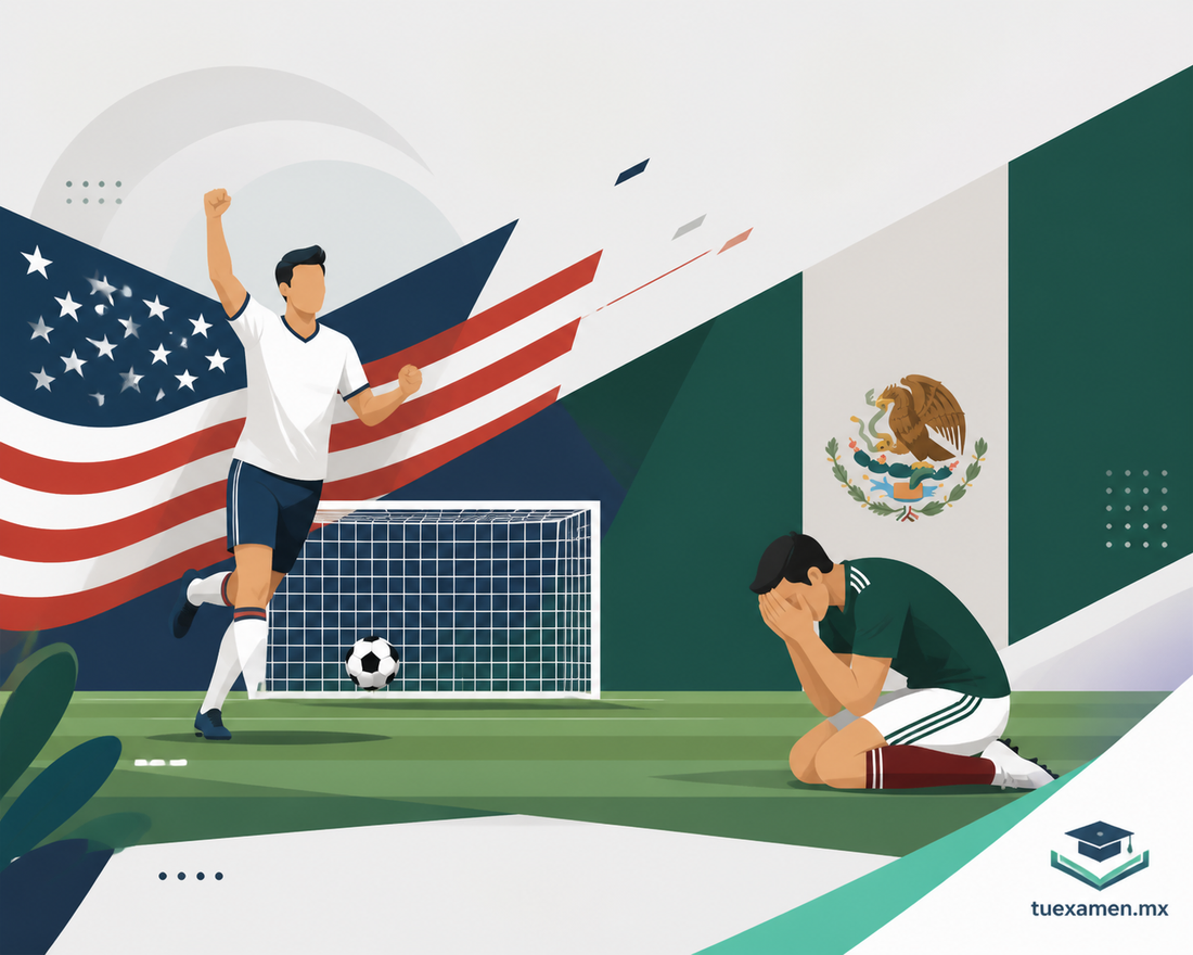 Pierde por goleada México ante Estados Unidos