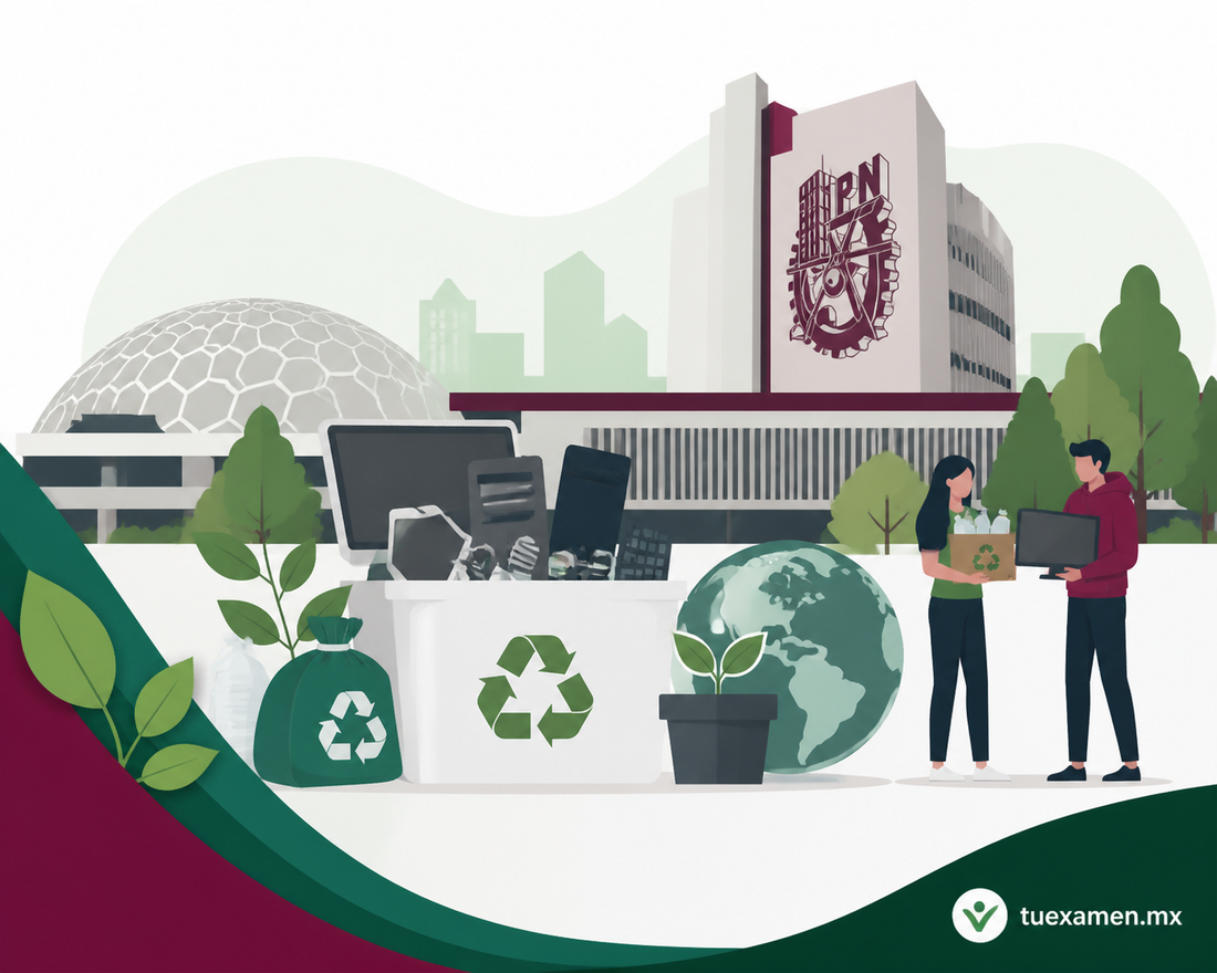 Reciclatrón CDMX: nueva jornada gratuita en el IPN Zacatenco
