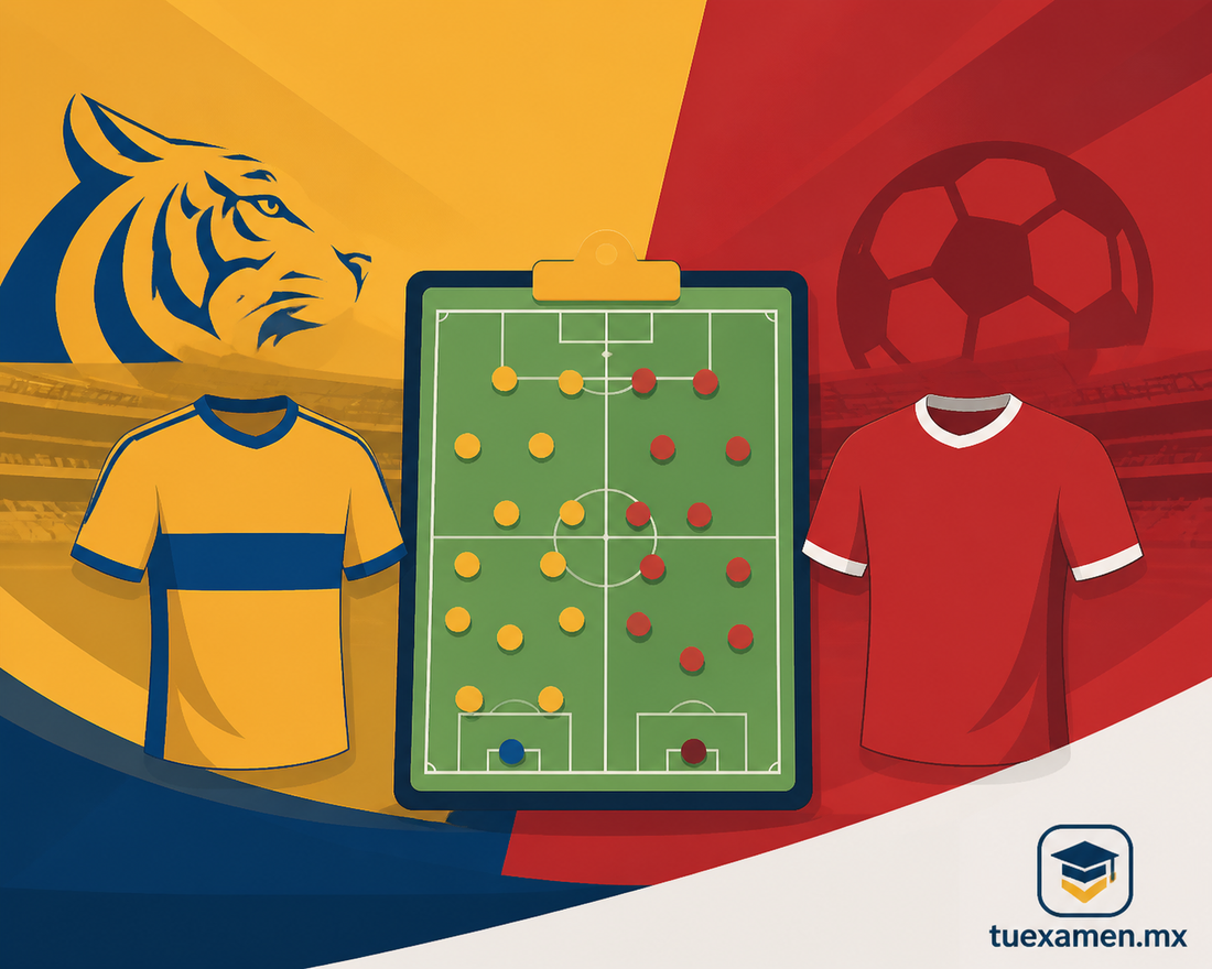 Alineaciones de Tigres UANL contra Toluca