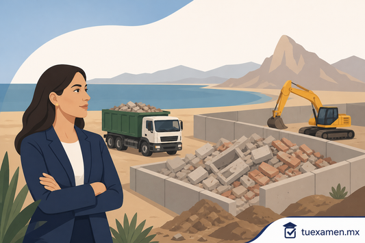 Urgen bancos de tiro para residuos de construcción en Baja California: Evely Sánchez