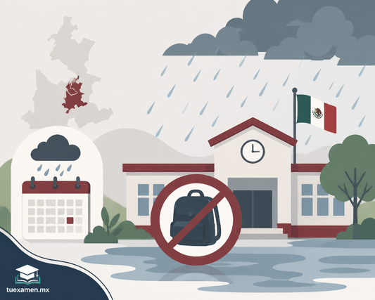 SEP Puebla suspende clases este viernes 18 de septiembre por lluvias
