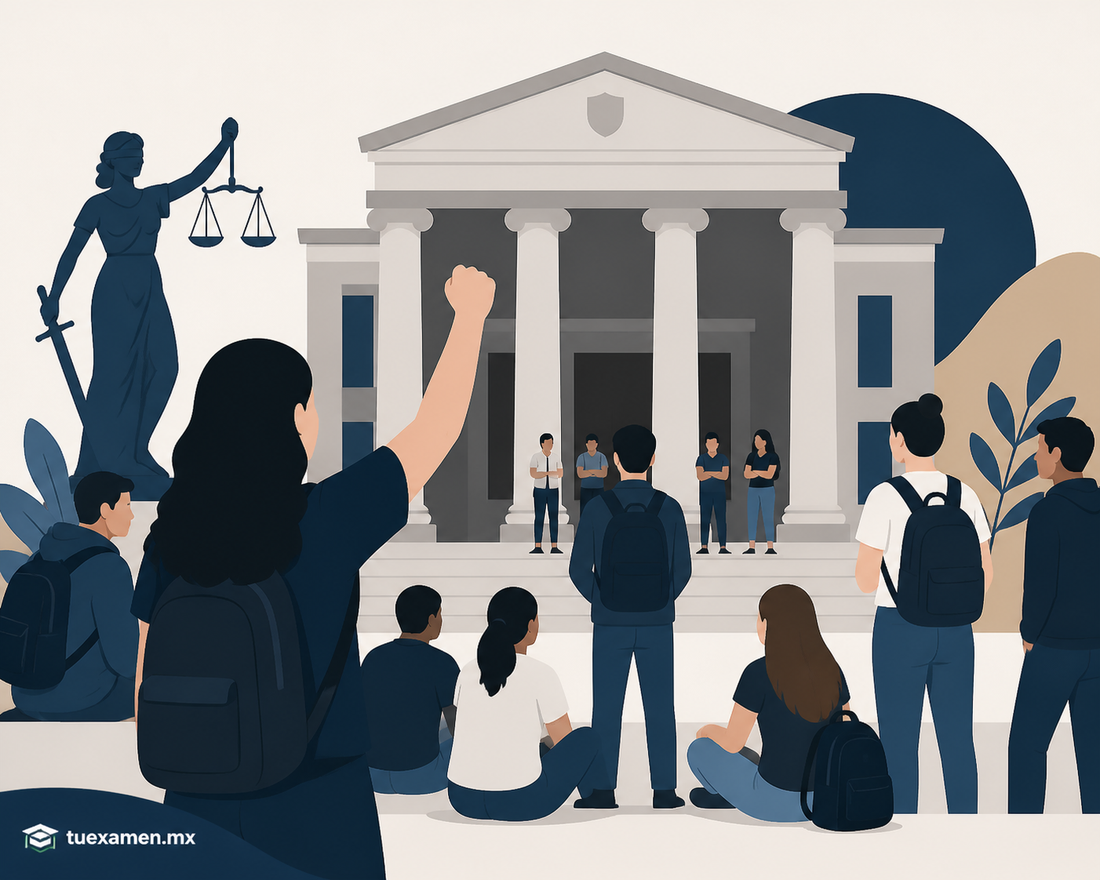Estudiantes toman Facultad de Derecho; denuncian injerencia en decisiones internas