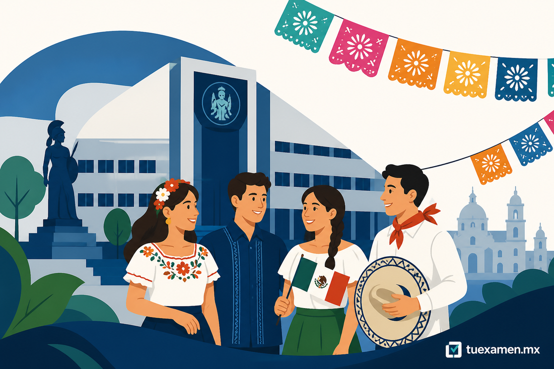 Convive comunidad BUAP en la Fiesta Mexicana
