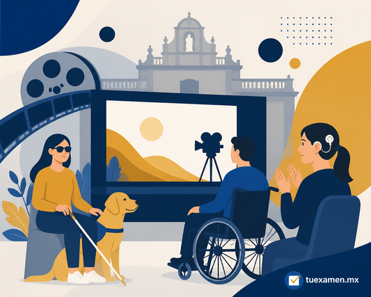 UASLP acerca el cine a personas con discapacidad visual y auditiva en su noveno festival