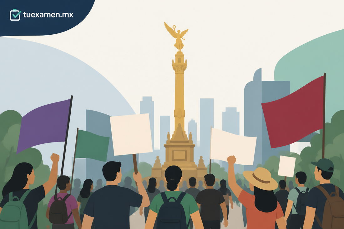 Marcha por Ayotzinapa: ¿qué colectivos se sumaron a la movilización de este 26 de septiembre?