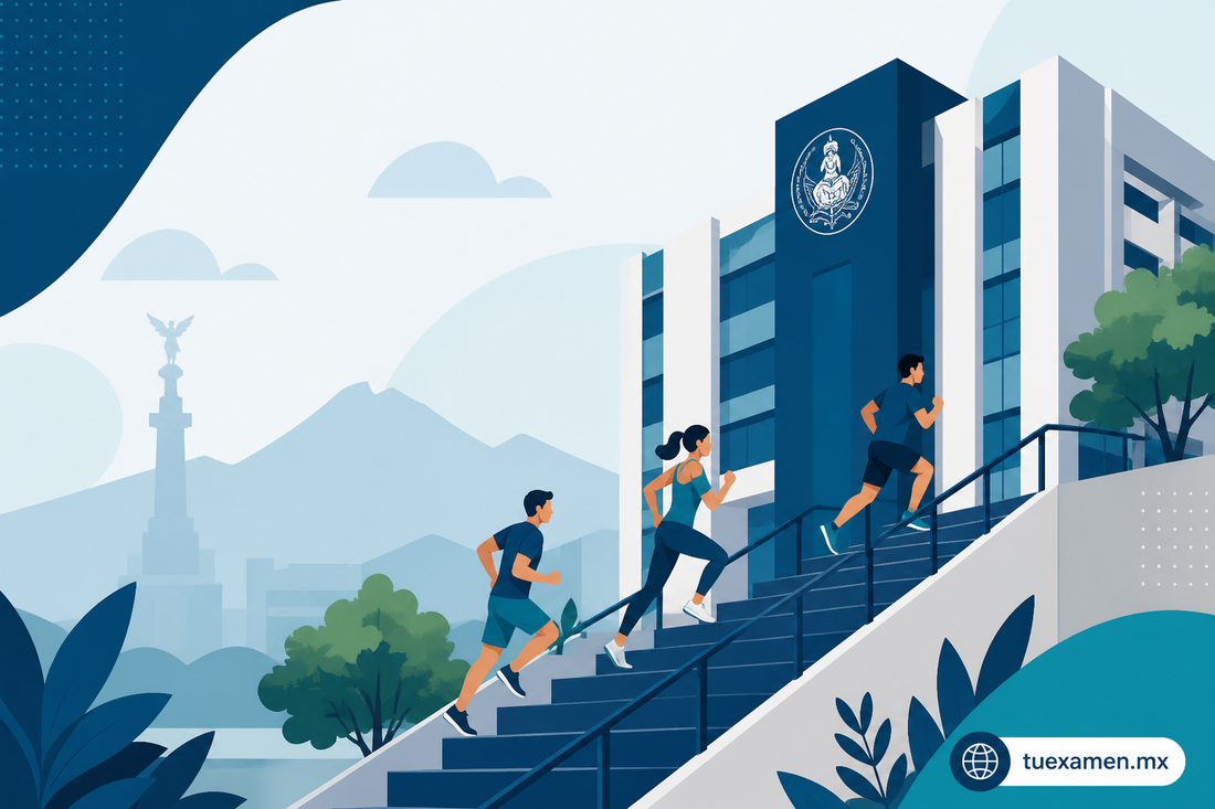 Participa la comunidad BUAP en la “Carrera vertical 2026”