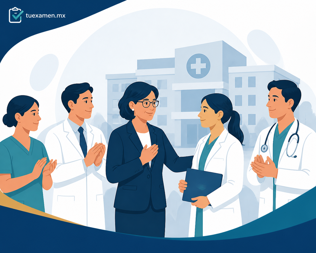 Reconoce Rectora Lilia Cedillo a médicas y médicos del Hospital
