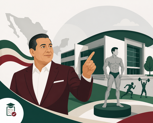 Armenta propone que Mister México 2027 se organice en la Universidad del Deporte