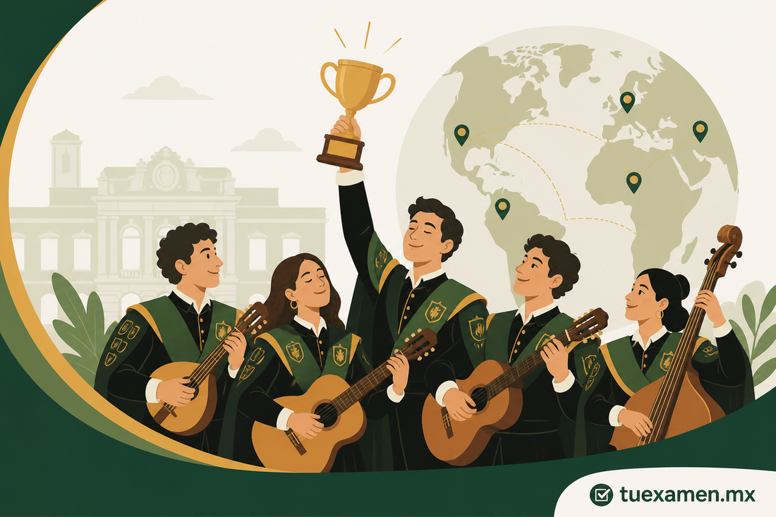 Estudiantina de Ingeniería de la UAEMéx gana primer lugar en festival internacional