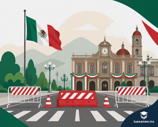 Inician este viernes cierres viales en Toluca por festejos patrios