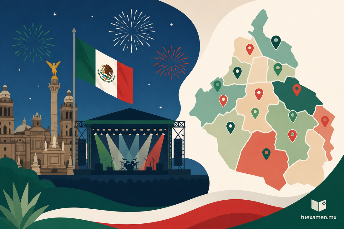 Qué conciertos habrá el 15 de septiembre en CDMX: cartelera completa por alcaldía