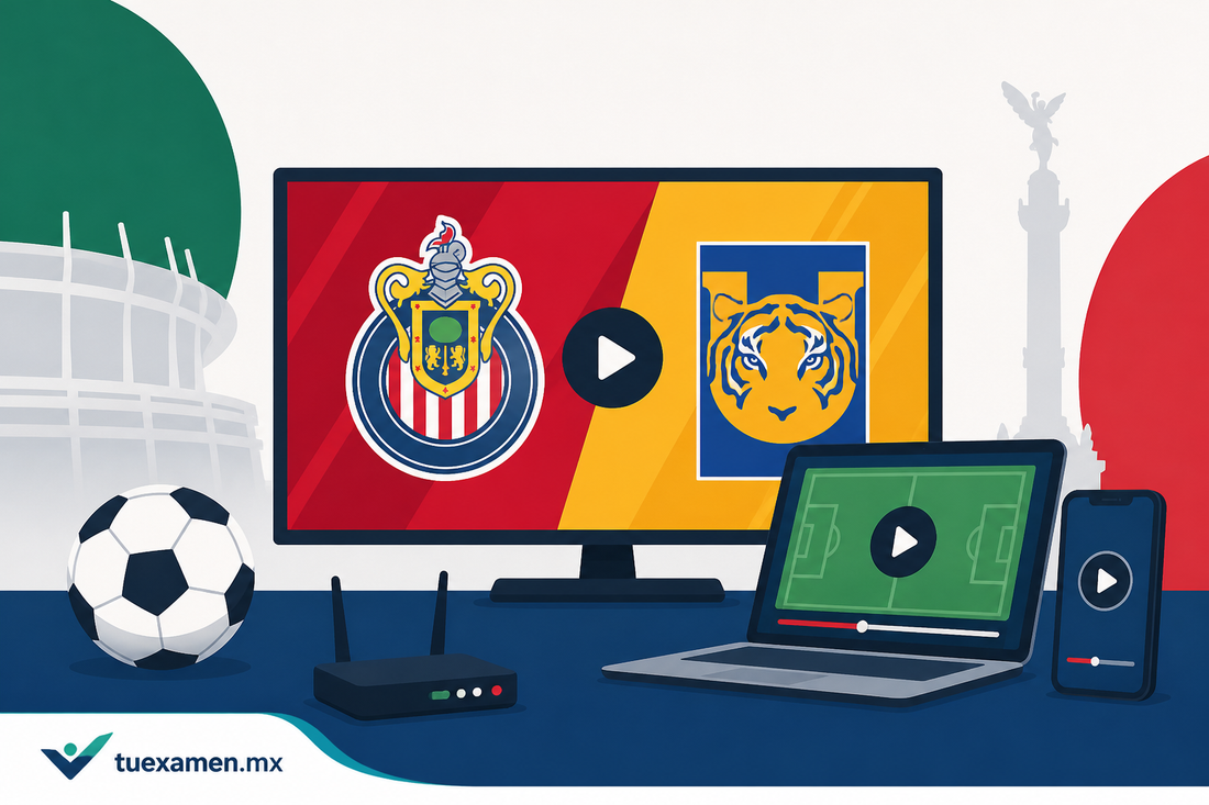 Canales TV que transmiten Chivas de Guadalajara — Tigres UANL EN VIVO ONLINE por Liga ...
