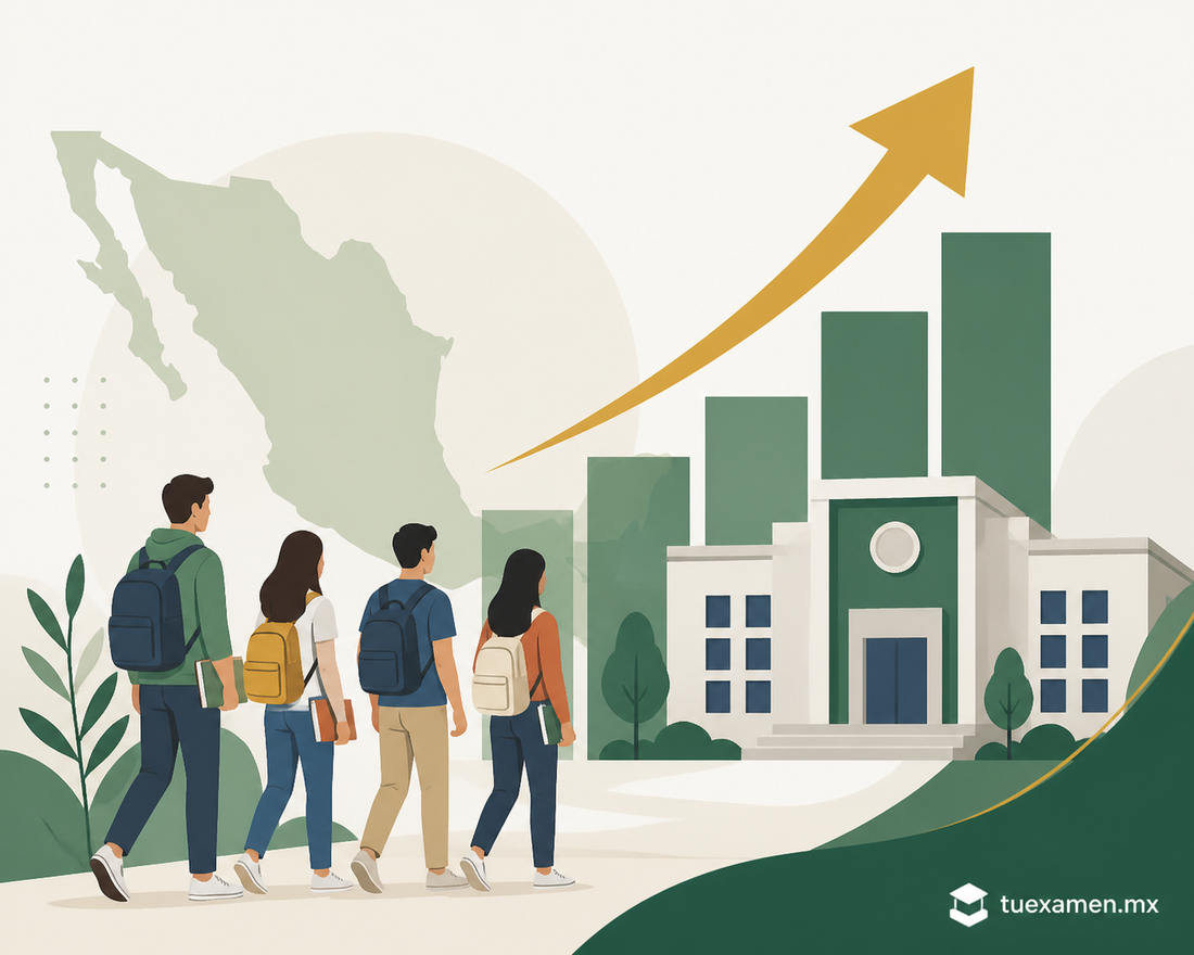 Matrícula de educación superior en México aumentó más de 156 mil lugares ese ciclo escolar: SEP