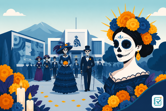 Realiza BUAP Desfile de Día de Muertos y concurso de “Catrinas