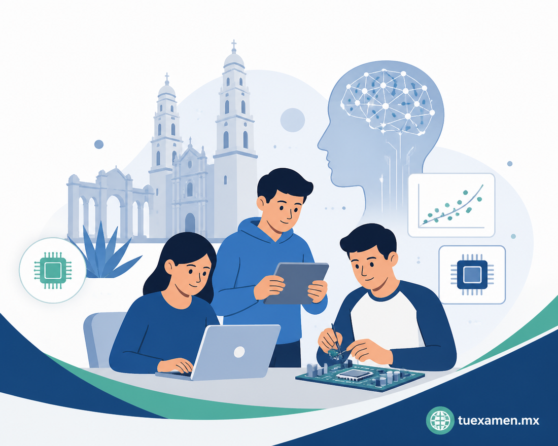 Estudiantes de Aguascalientes podrán certificarse en IA, datos y semiconductores