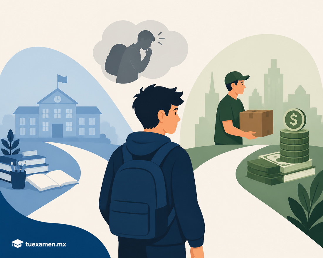 Dinero, exigencia y trabajo: ¿Por qué los jóvenes abandonan sus estudios?