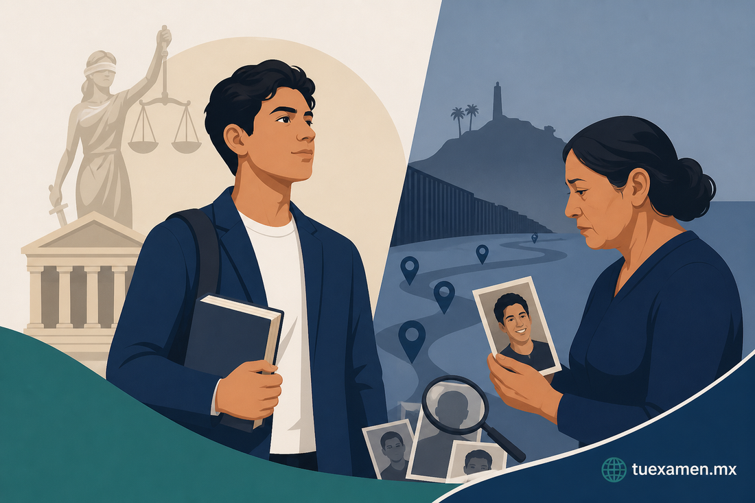 Jesús estudiaba Derecho porque quería defender a quienes no tenían justicia; ahora su madre lleva más de un año buscando respuestas por su asesinato en Tijuana