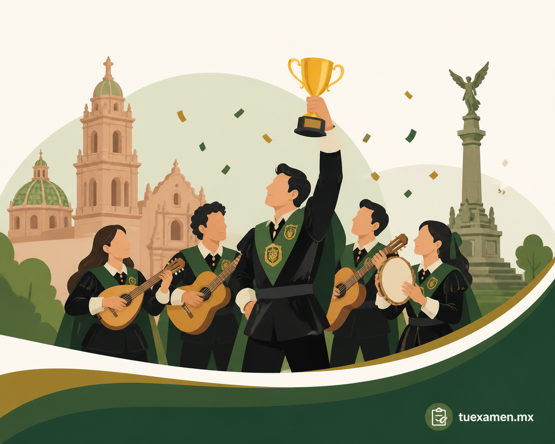 Estudiantina de la UAEMéx gana primer lugar en Festival Internacional de Tunas en San Luis Potosí