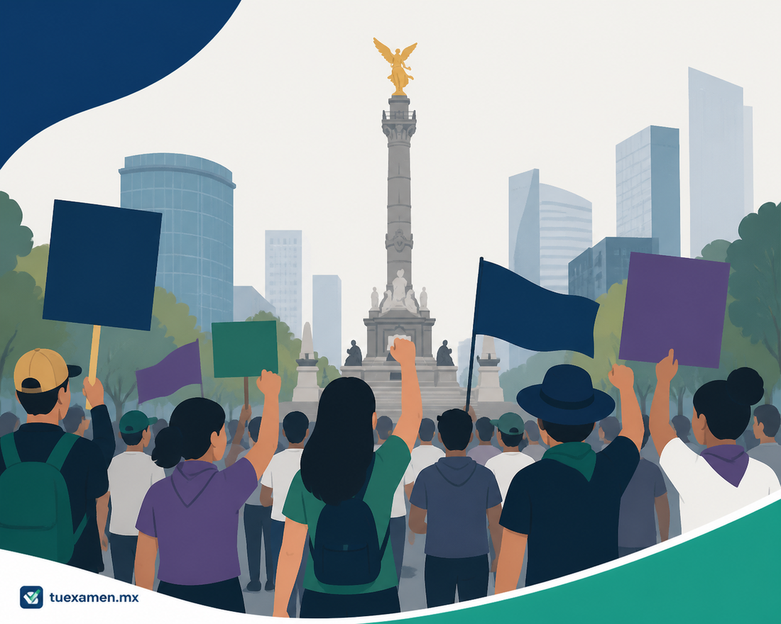 Marcha por Ayotzinapa: ¿qué colectivos se sumaron a la movilización de este 26 de septiembre?