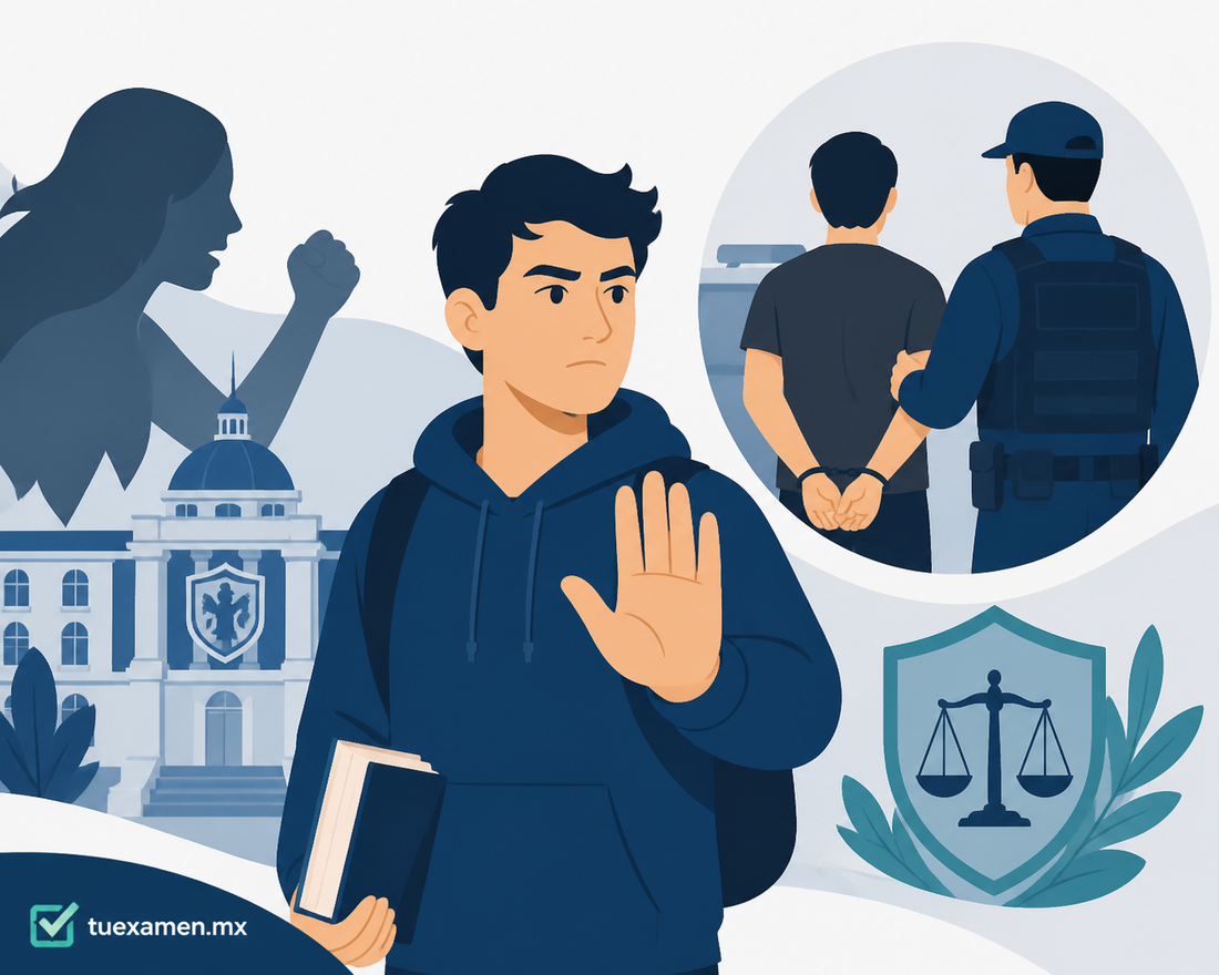 “No te tengo miedo”: estudiante de la BUAP denuncia agresión de su expareja; FGE lo detiene
