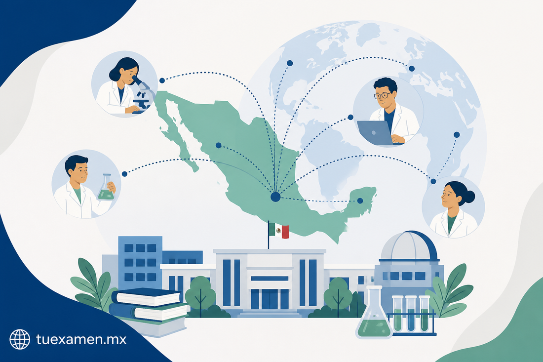 Mexico conecta a 556 cientificos en el extranjero con instituciones publicas