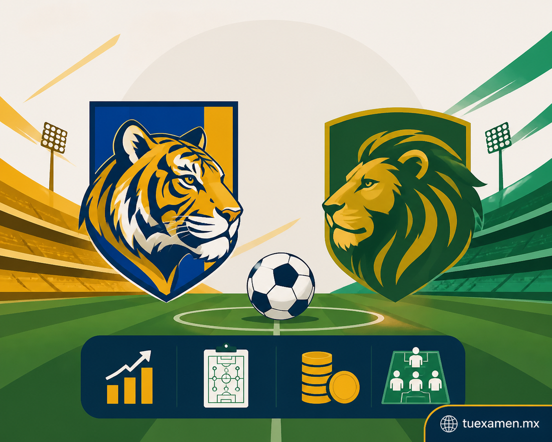 Tigres UANL vs Club Leon: Pronóstico, Picks, Momios y Alineaciones