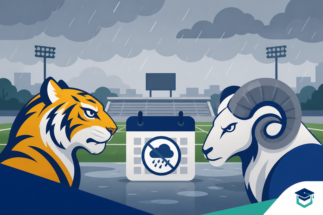 Posponen el Clásico Estudiantil entre Auténticos Tigres y Borregos Salvajes por lluvias