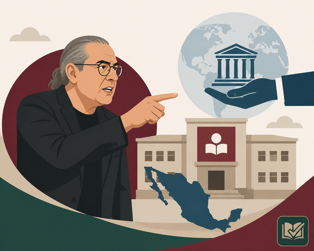 Marx Arriaga arremete contra la SEP por "entregar soberanía educativa" a la Unesco