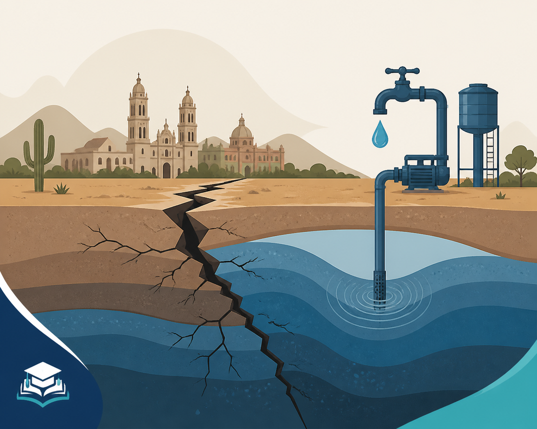 Sobreexplotación del agua provoca avance de fallas geológicas en SLP: ¿dónde están?