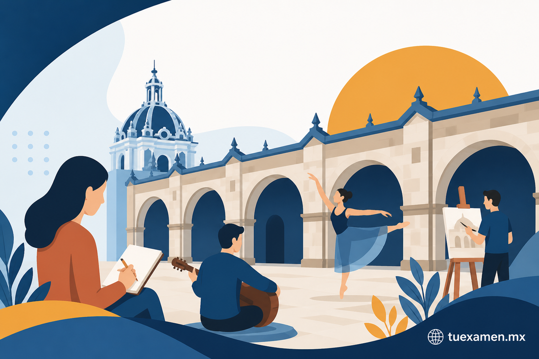 Realiza la BUAP una edición más del Domingo Cultural en Casa de las Bóvedas