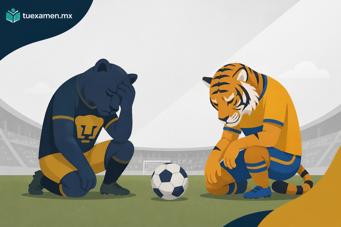 PUMAS y TIGRES jugaron como EQUIPOS DESAHUCIADOS y NO MERECEN estar en la LIGUILLA
