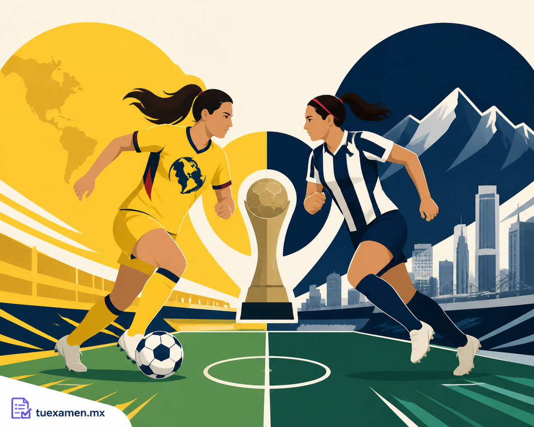 América y Monterrey se miden por la supremacía del Apertura femenino