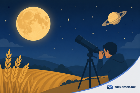 ¿Cómo ver la luna de la cosecha de septiembre y a Saturno?