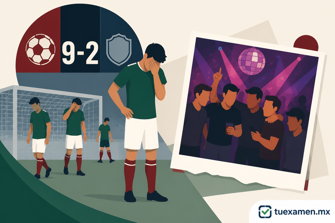 La selección que perdió 9-2 y desató un escándalo por una foto de sus jugadores en una discoteca