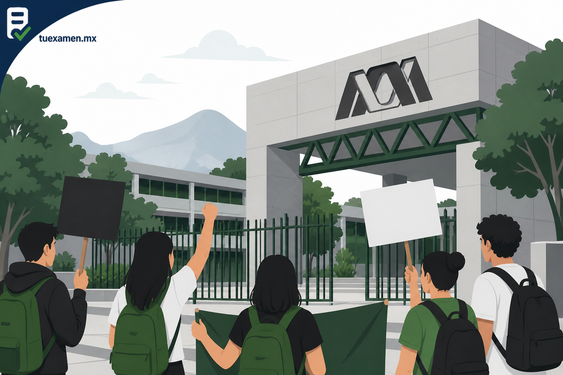 Alumnos de la UAM Iztapalapa se van a paro; exigen mejoras en plantel