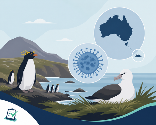 Australia confirma gripe aviar H5 en la isla subantártica Macquarie