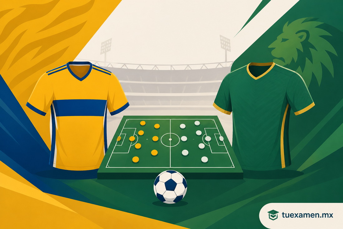 Alineaciones de Tigres y León por la Liga MX: formaciones probables