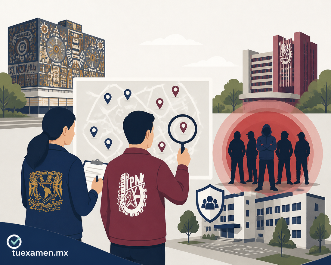 UNAM e IPN rastrean grupos porriles y focos de riesgo en bachilleratos