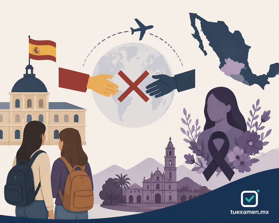 Universidades de España cancelan intercambios con Morelos tras feminicidio de Claudia Tacoronte