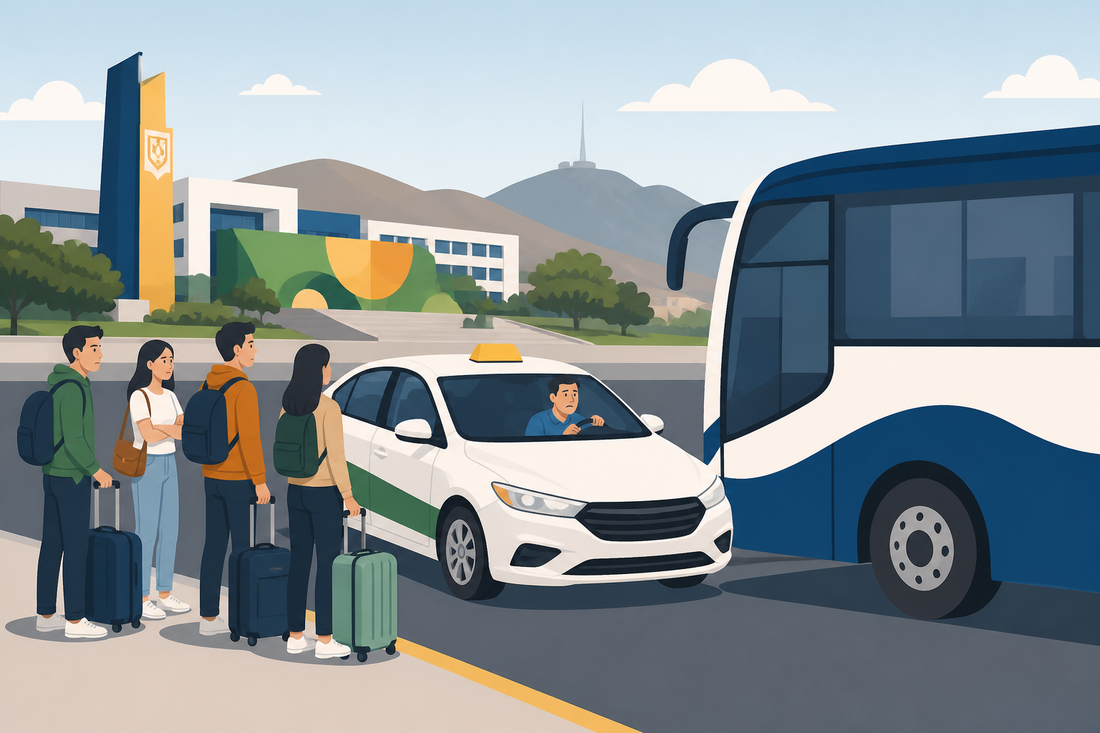 Altisa le cierra el paso a taxi de nueva ruta Santa Fe-UABC: dejó a pasajeros atrapados
