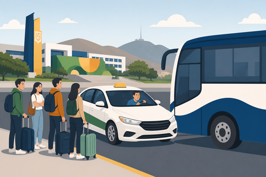 Altisa le cierra el paso a taxi de nueva ruta Santa Fe-UABC: dejó a pasajeros atrapados