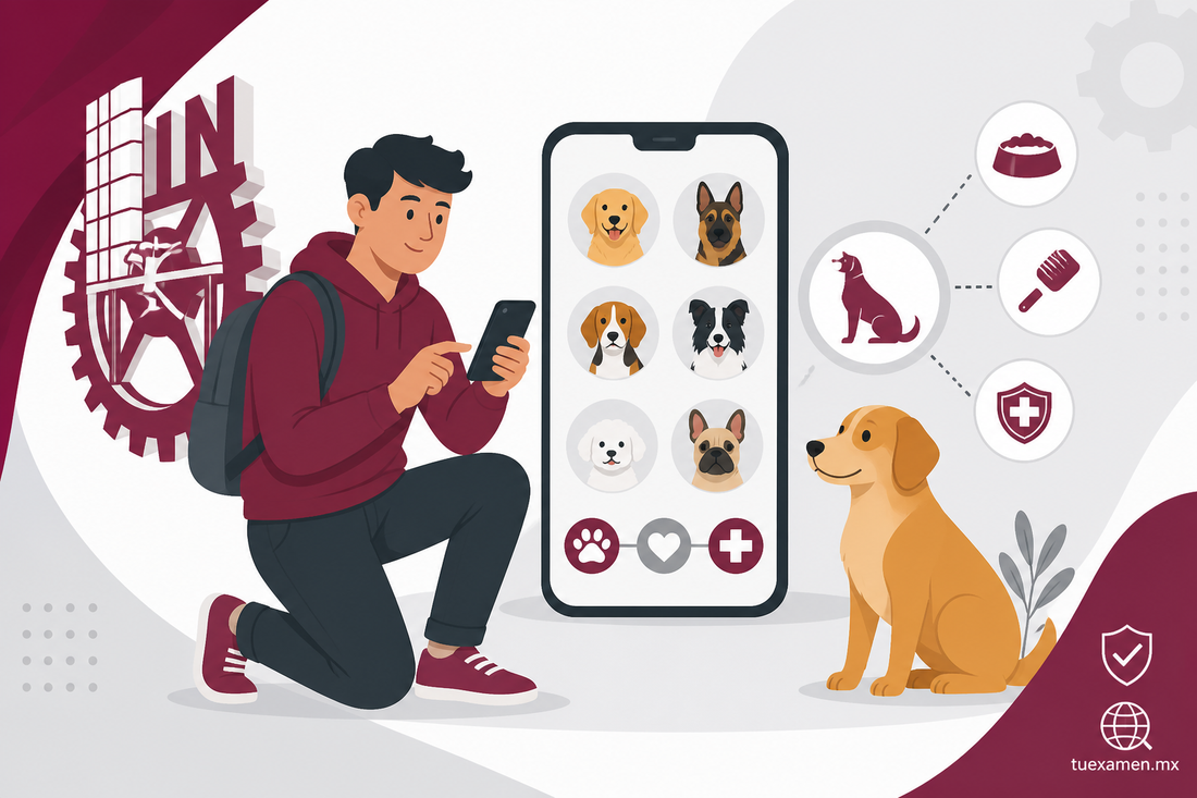 Desarrolla alumno del IPN app para identificar razas y cuidados caninos