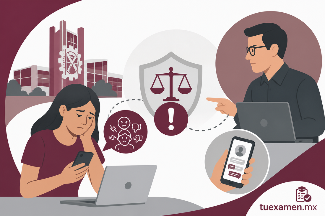 Denuncian a docente del IPN por presunta violencia digital contra estudiante