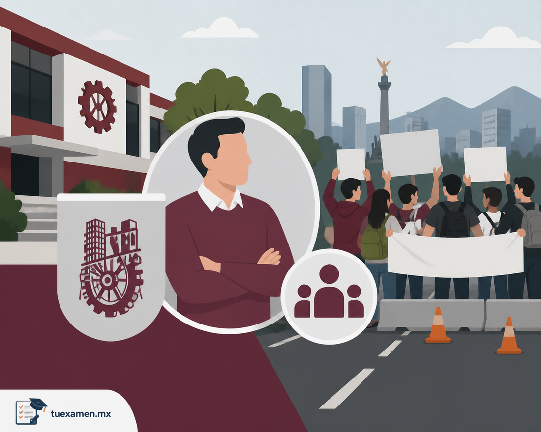Polémica en CECyT 4: IPN separa a profesor y estudiantes bloquean Constituyentes