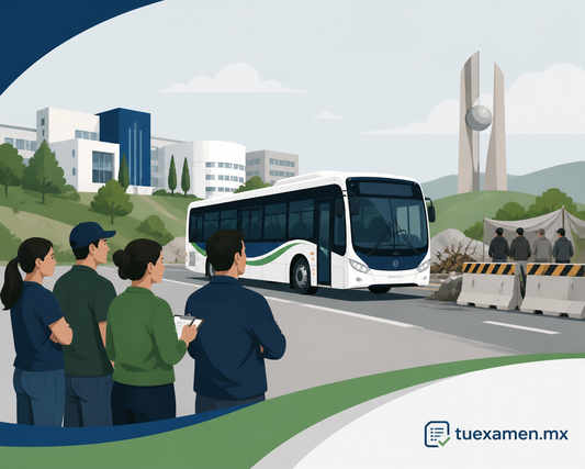 Vecinos de Santa Fe vigilan operación de la nueva ruta de transporte Santa Fe-UABC-ITT, tras bloqueos de Altisa