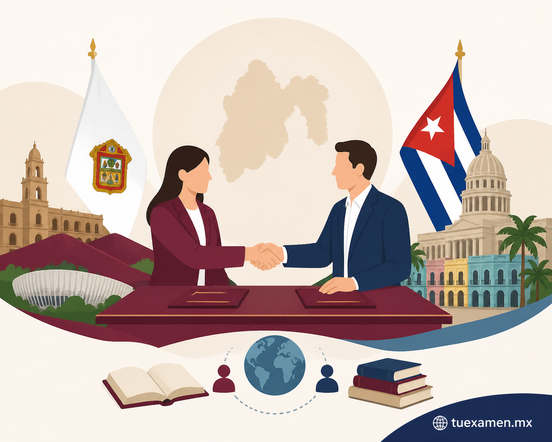 Gobierno del Estado de México y Cuba firman convenio para intercambiar conocimientos y ...